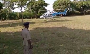 Helicopter Carrying Rt. Hon. Raila Odinga Crashes