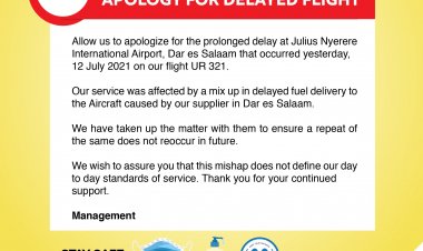 Uganda Airlines runs out of fuel while in transit