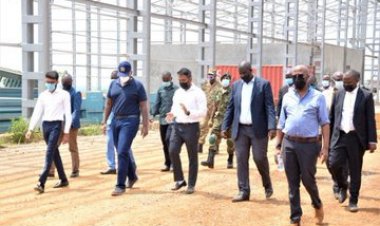 Kainerugaba impressed by Sugar factory in Bugiri