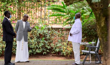 Museveni hosts Kabaka at State house Nakasero