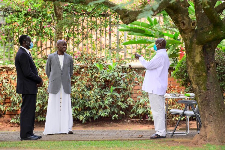 Museveni hosts Kabaka at State house Nakasero