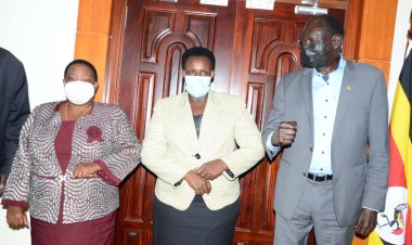 Nabanjja and  Minister Onek agree to work together.