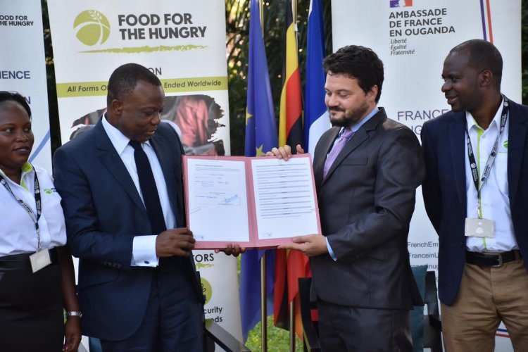French Embassy in Uganda donates 1.9 billion shillings to end malnutrition  and hunger in Karamoja region