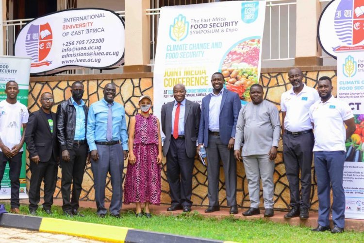 Uganda can help the world to solve the twin problems of climate change and food insecurity – IUEA Vice chancellor.