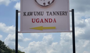 President Yoweri Museveni commissions Uganda’s first leather factory in Kawumu, Luwero district.