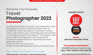Nominate your favorite Ugandan travel photographer of the year