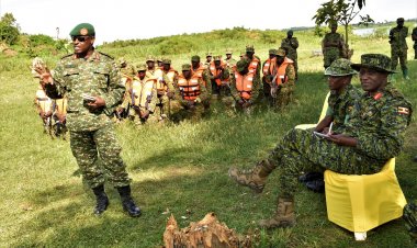 Brig. Gen. Gureme passes out 65 marine soldiers, urges them to safeguard lives and maintain discipline