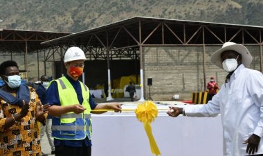 Museveni officially launches commencement of drilling activities at Kingfisher oil fields