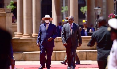 Museveni meets South Africa’s President