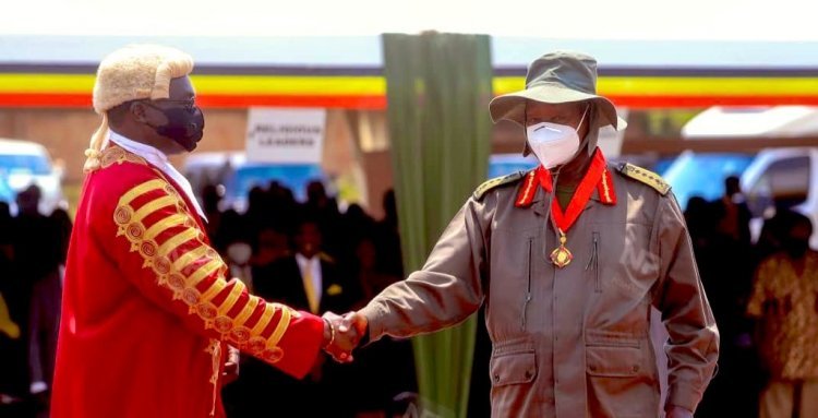 Terehe Sita: Museveni decorated the highest Military honor -  Order of Katonga