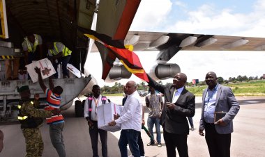 Hon Ssempijja Flags-off Exports of Military Consignments to Equatorial Guinea