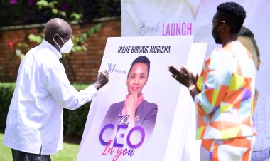 President Museveni launches Irene Birungi’s book, ‘The CEO’ in you