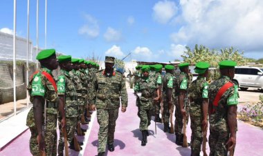 Gen Kainerugaba Visits UPDF Troops in Somalia After Buulo Mareer Attack