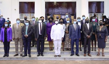 Museveni swears-in 11 high court judges