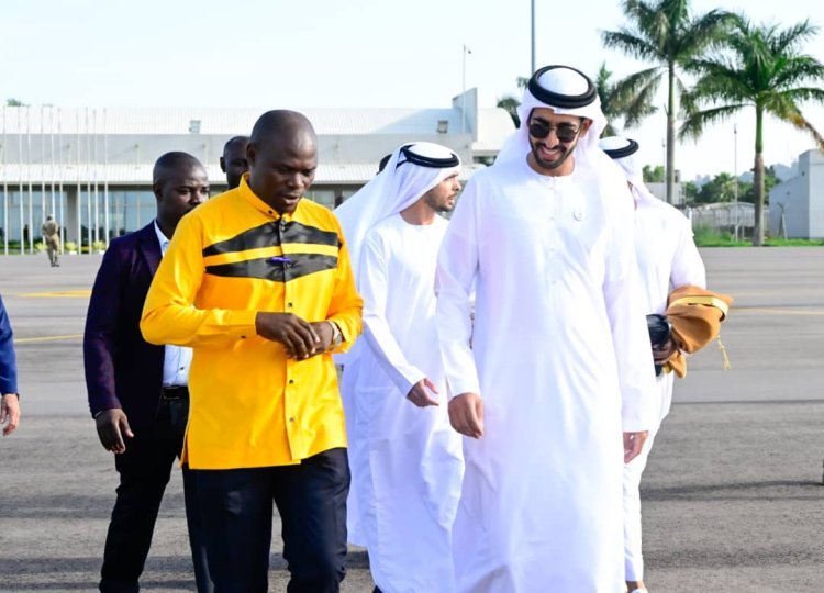 UAE Special Envoy Jets in Uganda to Attend Independence Day Celebrations