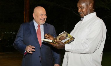 Museveni Meets ICC Chief Prosecutor