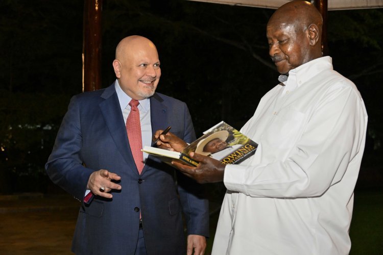Museveni Meets ICC Chief Prosecutor