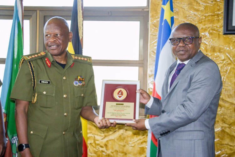 Uganda Pledges Support to Central African Republic's Military Development Efforts