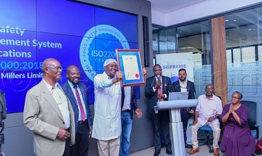 Mandela Millers Receives ISO: 22000 Certification for Food Safety and Quality