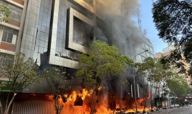 Newly Refurbished Uganda House in Nairobi Vandalized and Set Ablaze as Protests Intensify