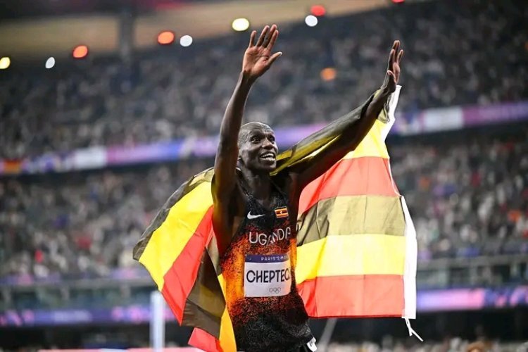 #Paris2024: Cheptegei Dedicates Historic Olympic Gold to Family