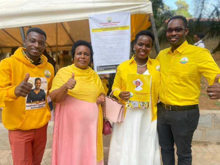 Aspiring Rukungiri Woman MP, Nabaasa Innocent Kashobera ‘Enyangi’, Picks Nomination Forms