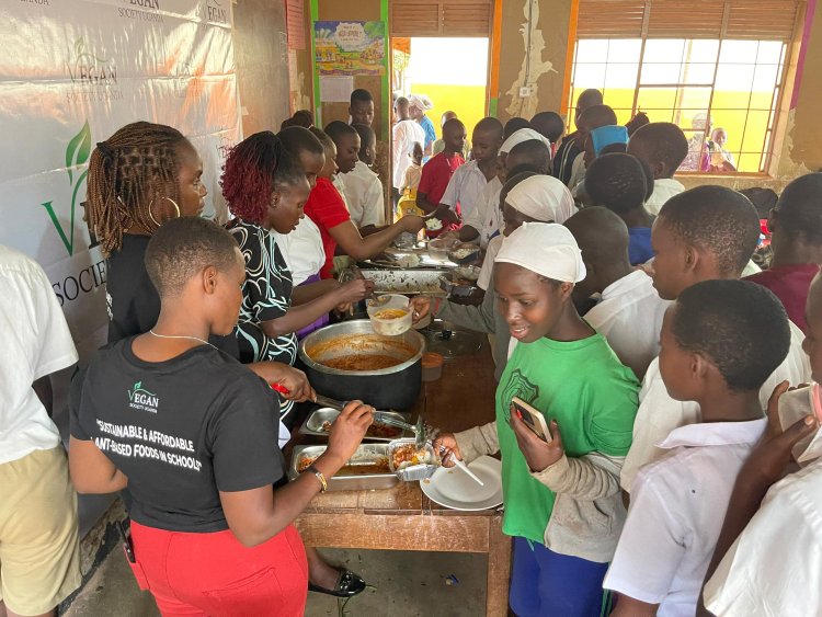Uganda Vegan Society Launches Annual Vegan School Lunch Campaign to Transform Student Health